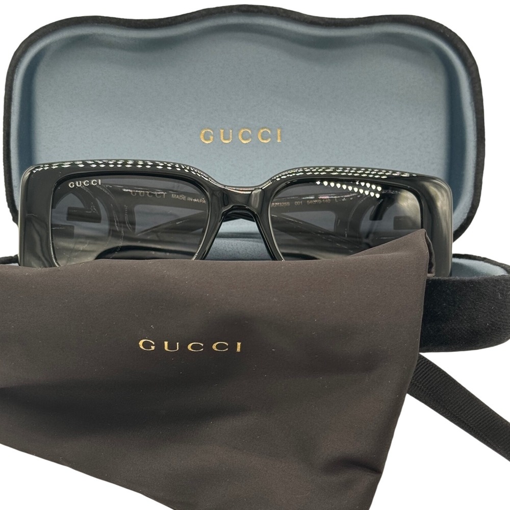 Gucci Rectangular Sunglasses Interlocking‎ G Logo… - image 8